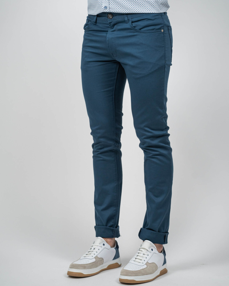 TROUSERS SLIM FIT COTTON 230134088474-3 03