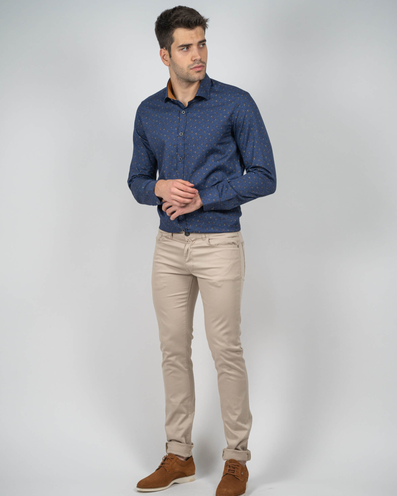 TROUSERS SLIM FIT COTTON 230134088474-4 02