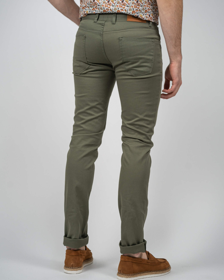 TROUSERS SLIM FIT COTTON 230134088474-5 06