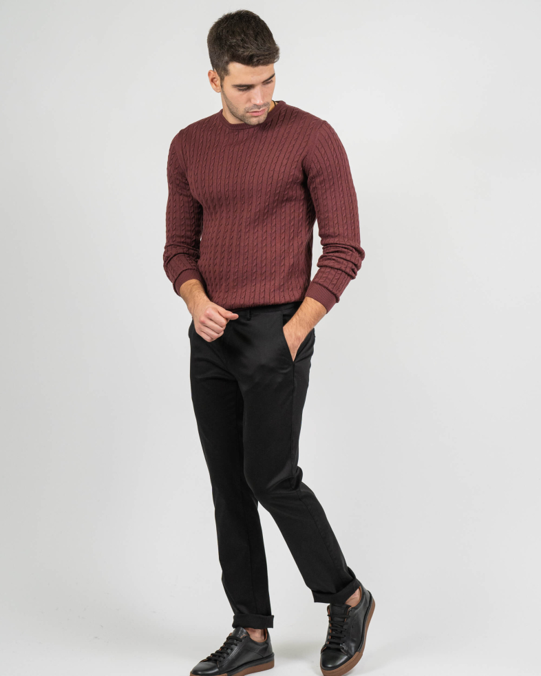 TROUSERS REGULAR FIT COTTON 230234088513-1 02