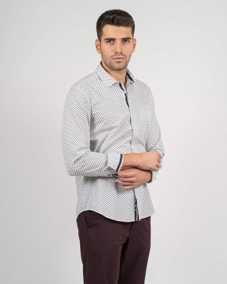 SHIRT SLIM FIT COTTON 230235044895-1 03