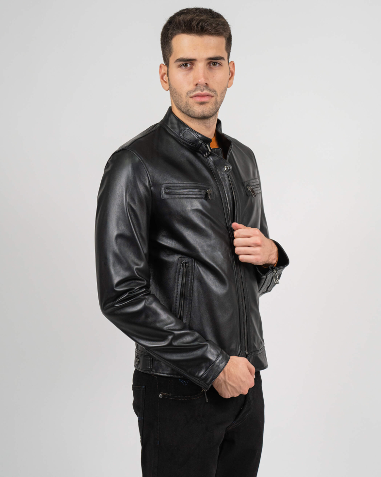 JACKET SLIM FIT LEATHER 230218111330-1 03