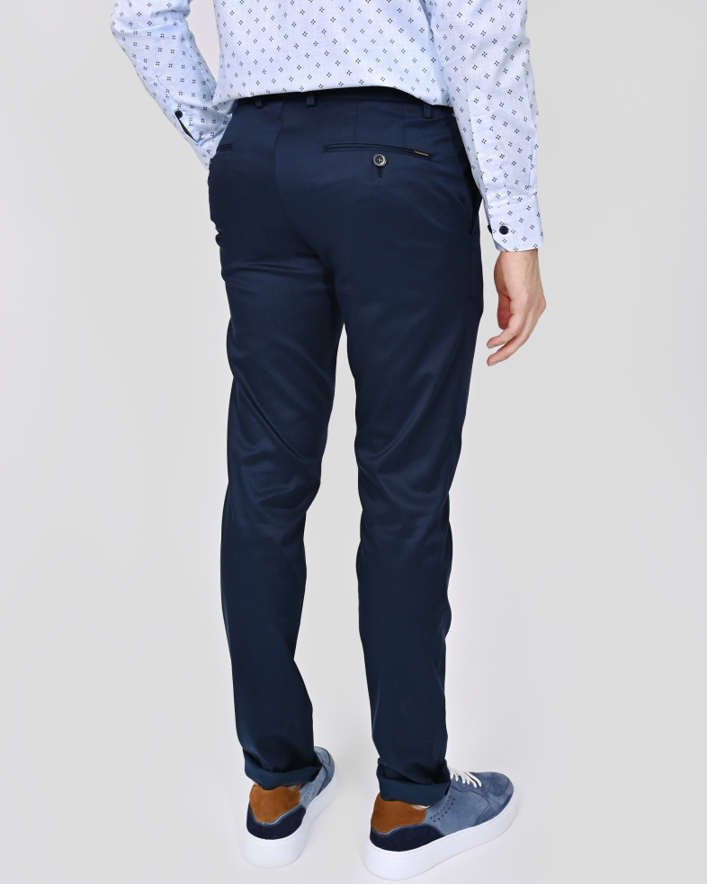 TROUSERS SLIM FIT TENCEL 240134088554-1 07