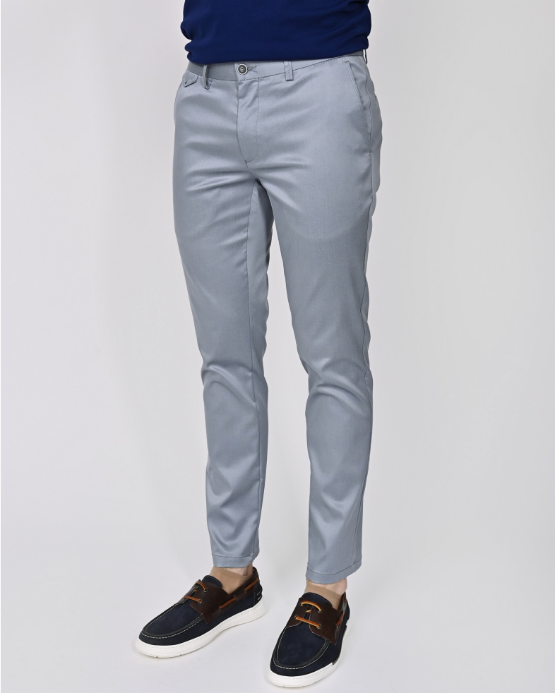 TROUSERS SLIM FIT TENCEL 240134088554-3 03