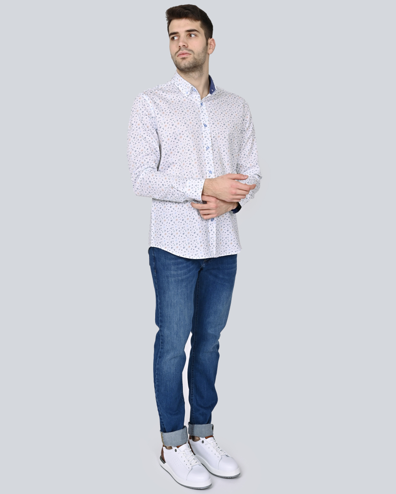 SHIRT SLIM FIT COTTON 240135044947-5 02