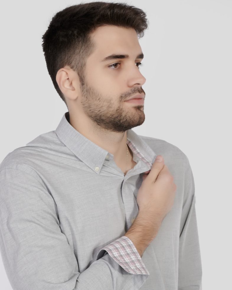 SHIRT SLIM FIT COTTON 240235045038-2 04