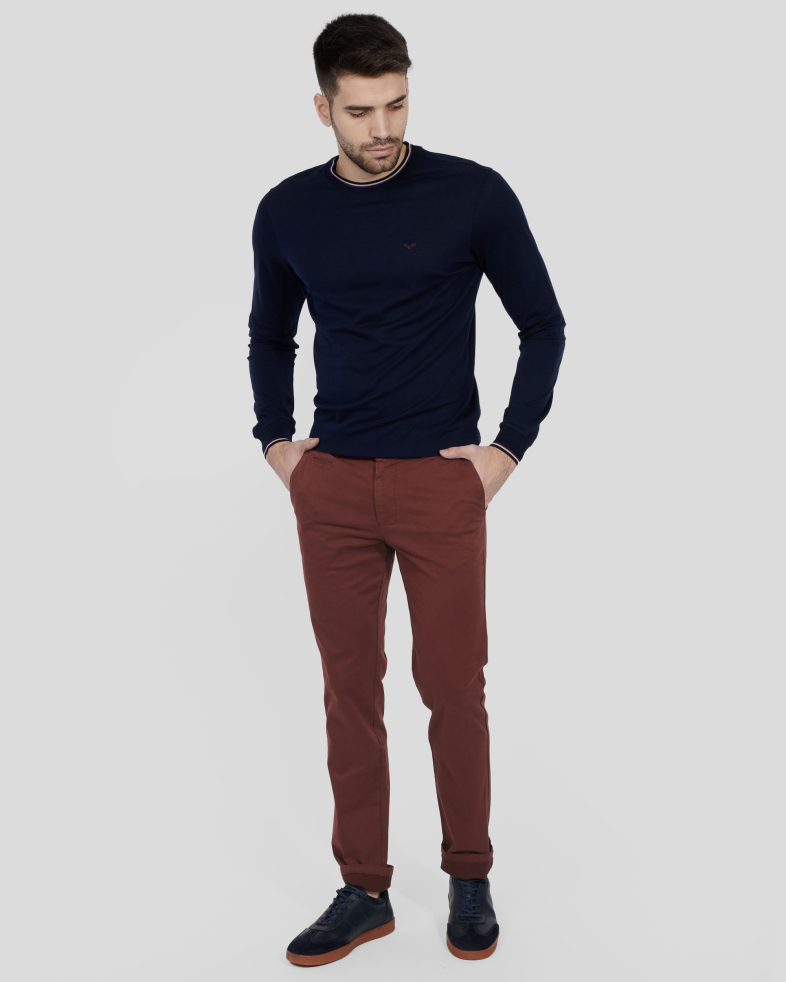 TROUSERS SLIM FIT COTTON 230213088509-4 02