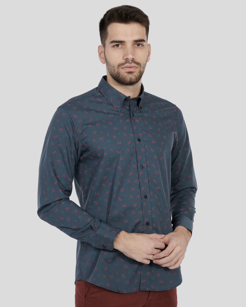 SHIRT SLIM FIT COTTON 240235045058-2 03