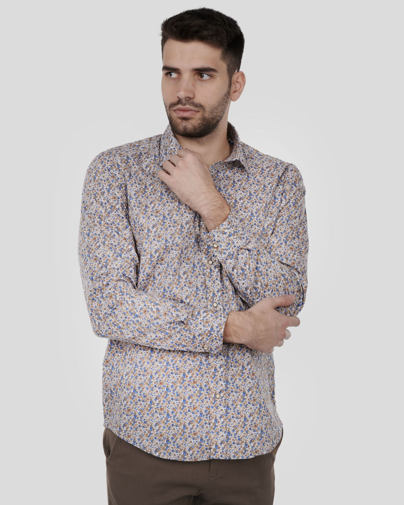 SHIRT SLIM FIT COTTON 240235045059-3 03