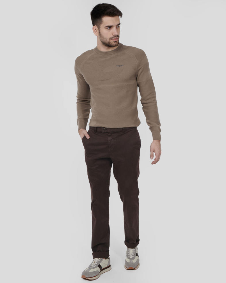 TROUSERS REGULAR FIT TENCEL 240213088568-3 02