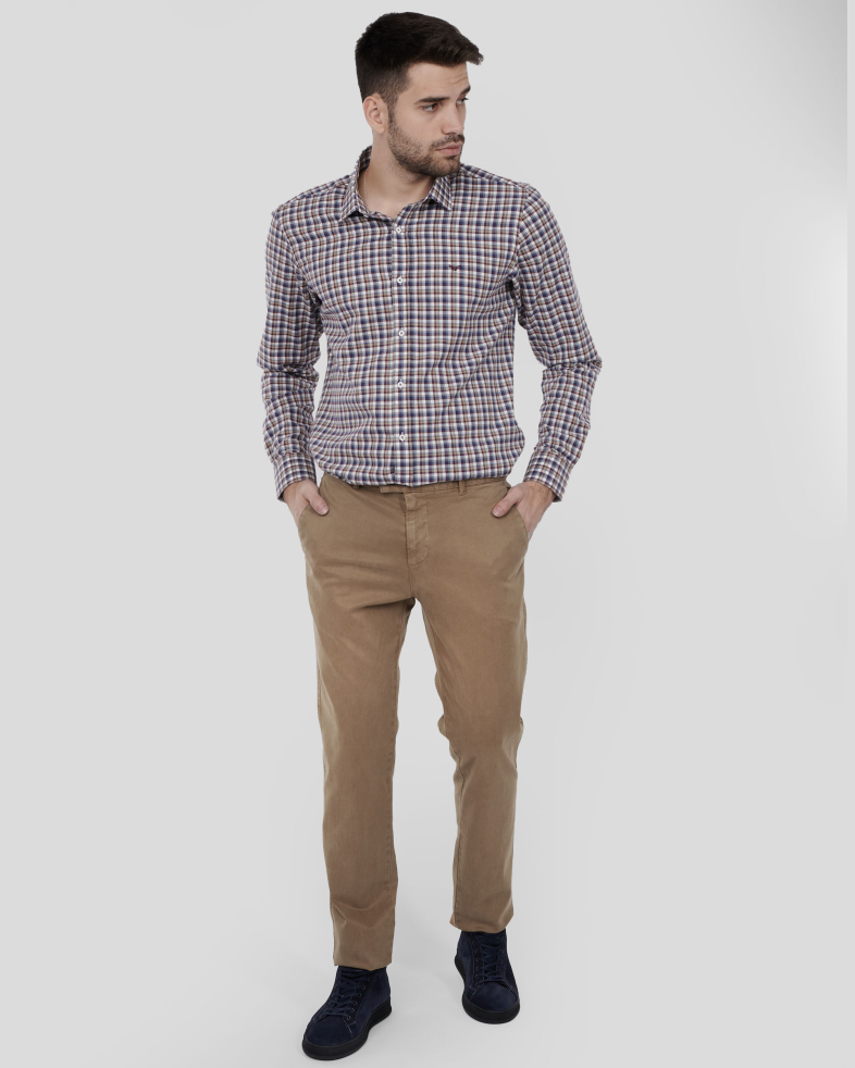 TROUSERS REGULAR FIT TENCEL 240213088568-2 02