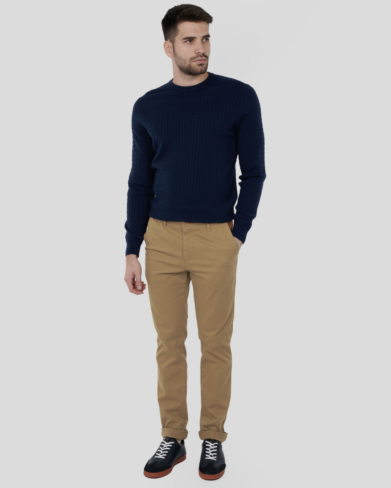 TROUSERS SLIM FIT COTTON 240229088583-2 02