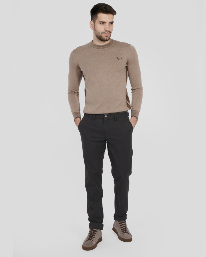 TROUSERS SLIM FIT COTTON 240234088575-3 02
