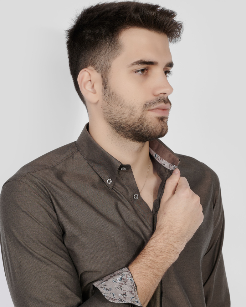 SHIRT REGULAR FIT COTTON 240235045030-4 04