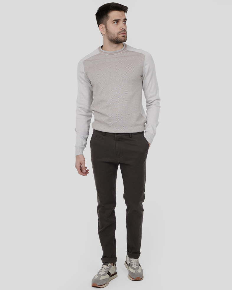 TROUSERS SLIM FIT TENCEL 240213088567-3 02