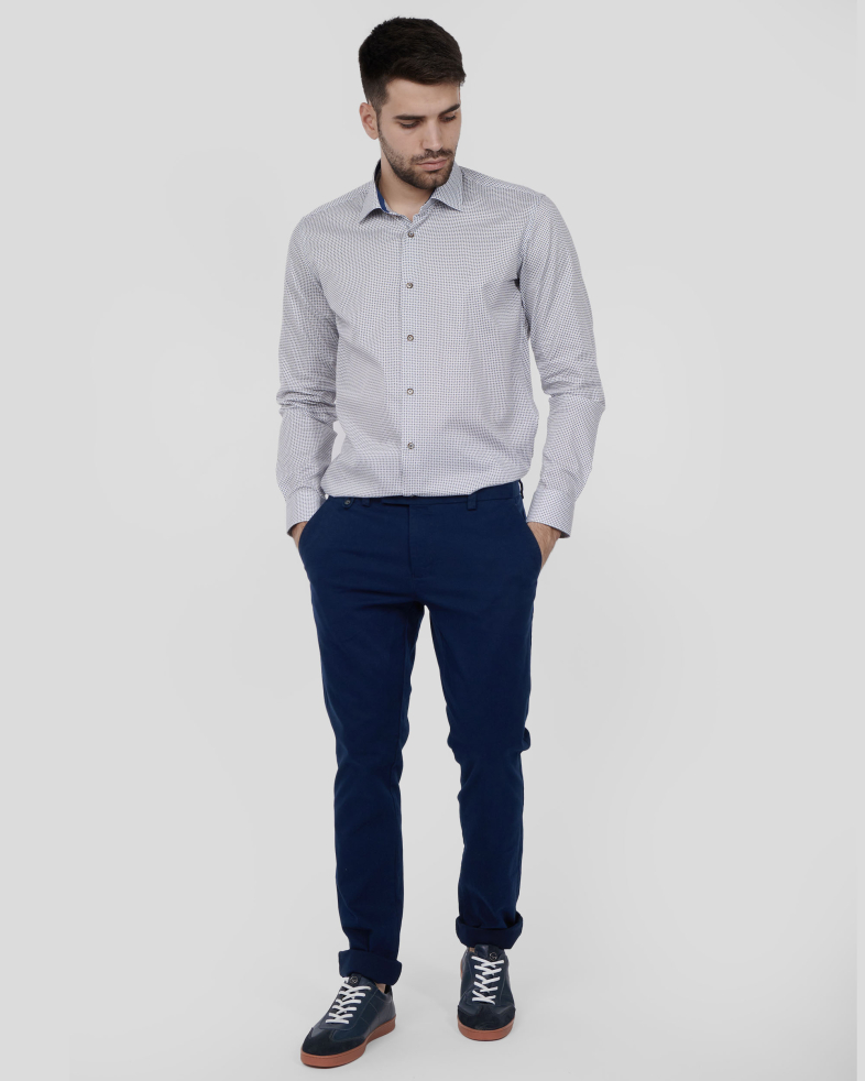TROUSERS SLIM FIT COTTON 240234088571-1 02