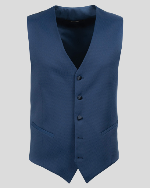 WAISTCOAT SLIM FIT TECHNICAL TEXTILE