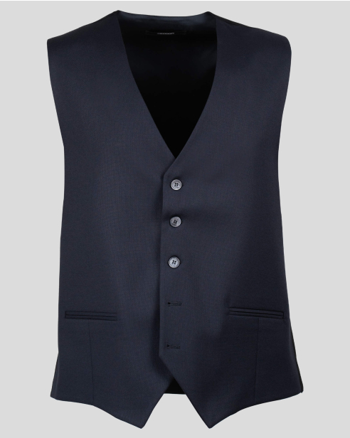 WAISTCOAT SLIM FIT WOOL