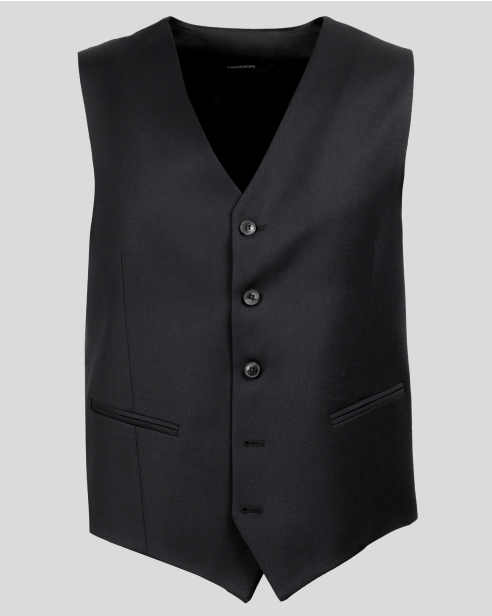 WAISTCOAT SLIM FIT TECHNICAL TEXTILE