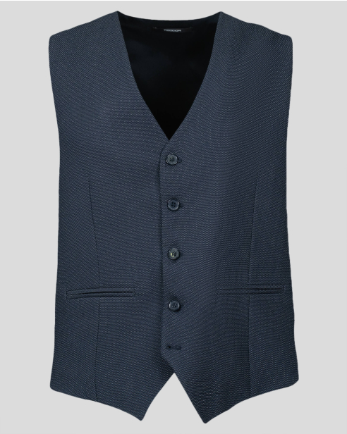 WAISTCOAT SLIM FIT WOOL