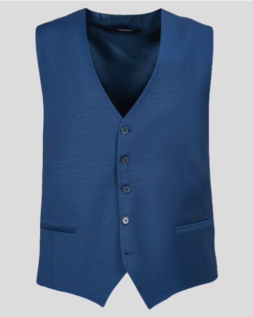 WAISTCOAT SLIM FIT WOOL