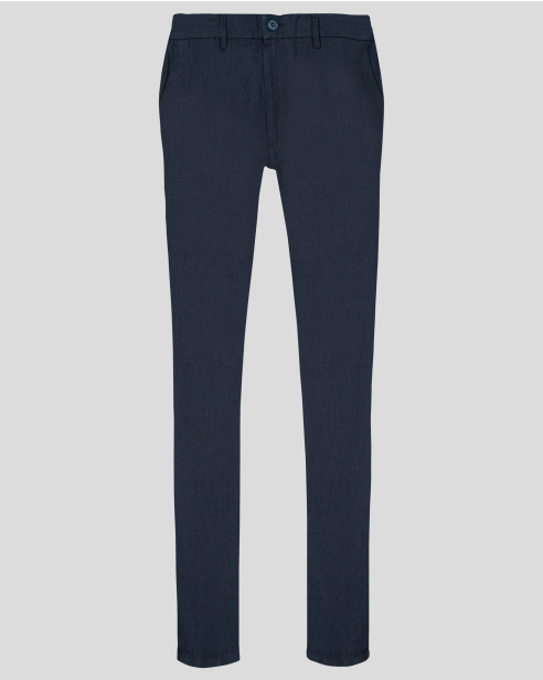 TROUSERS SLIM FIT LINEN