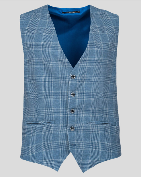 WAISTCOAT SLIM FIT TECHNICAL TEXTILE