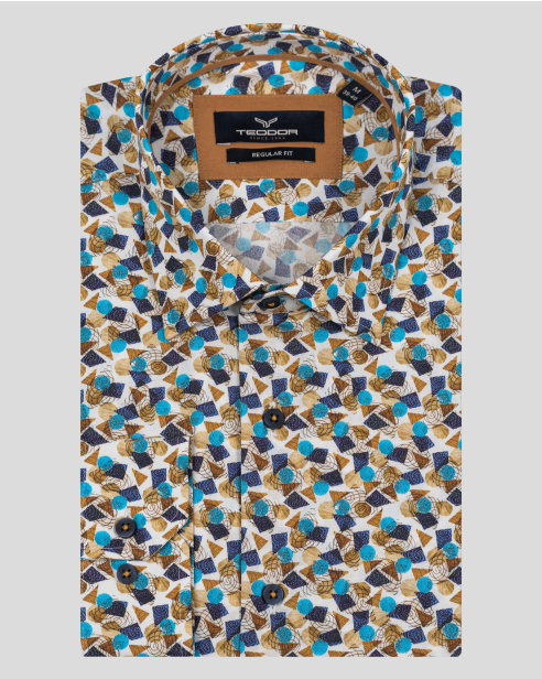 SHIRT REGULAR FIT COTTON