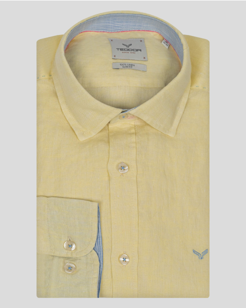 SHIRT SLIM FIT LINEN