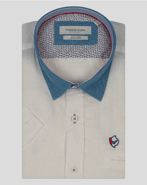 SHIRT REGULAR FIT LINEN
