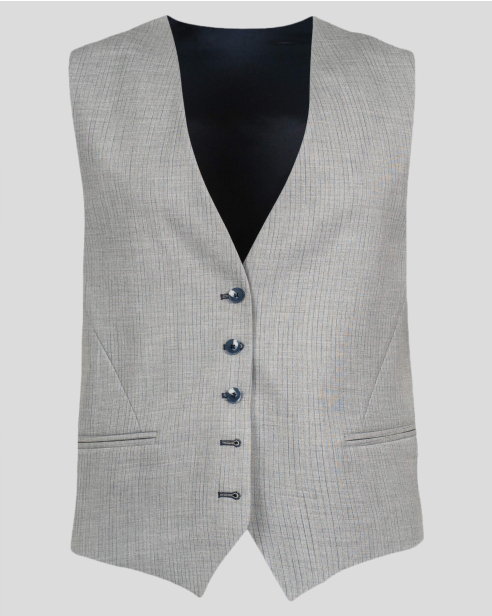 WAISTCOAT SLIM FIT WOOL