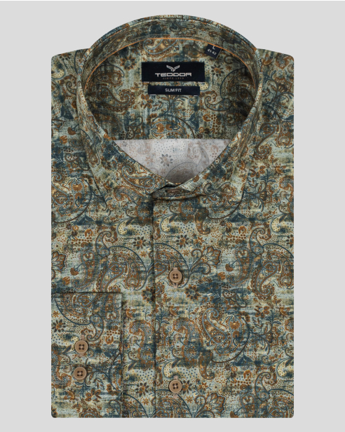 SHIRT REGULAR FIT COTTON