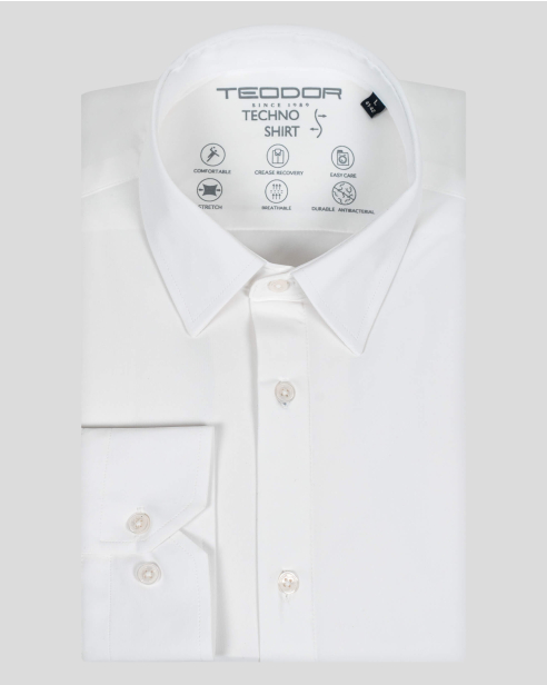 SHIRT SLIM FIT TECHNICAL TEXTILE