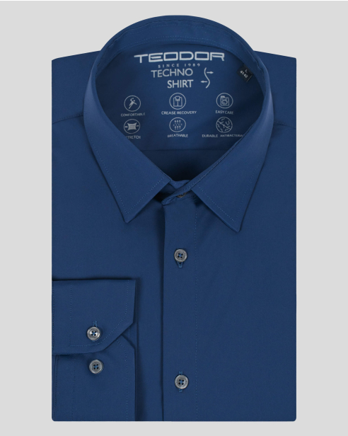 SHIRT SLIM FIT TECHNICAL TEXTILE