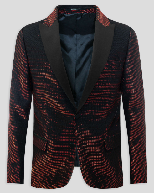 BLAZER SLIM FIT TECHNICAL TEXTILE