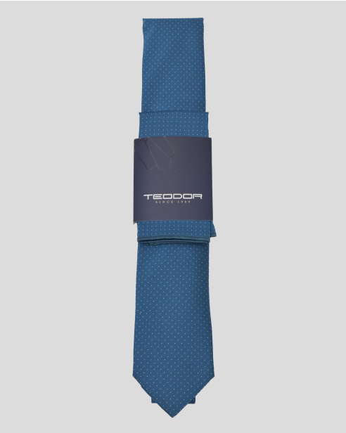 TIE AND POCKET SQUARE TECHNICAL TEXTILE