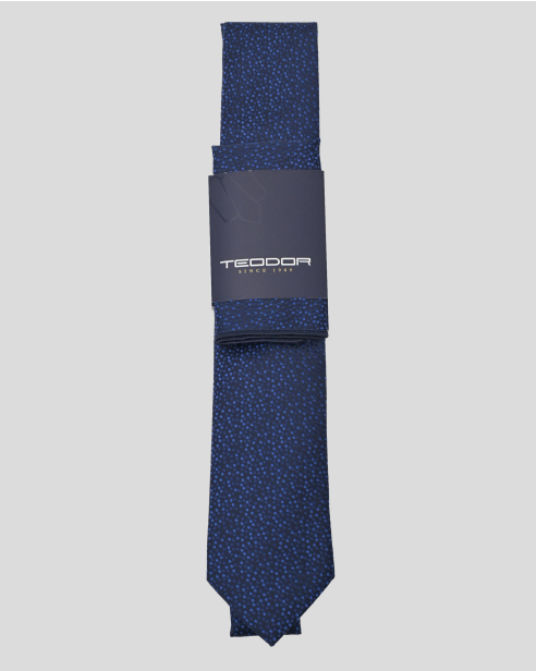 TIE AND POCKET SQUARE TECHNICAL TEXTILE