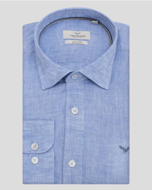 SHIRT REGULAR FIT LINEN