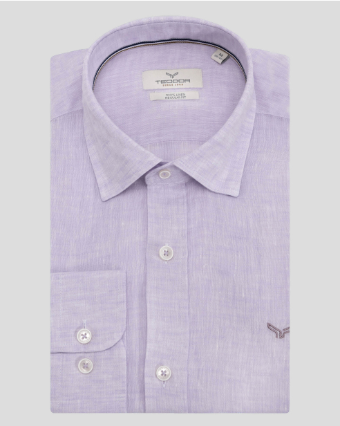 SHIRT REGULAR FIT LINEN