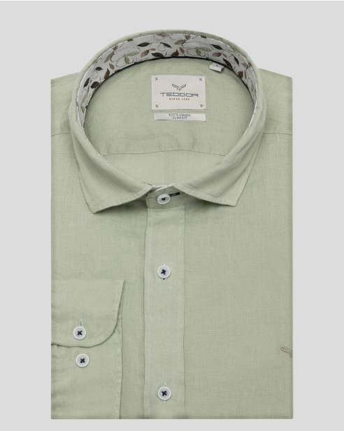 SHIRT SLIM FIT LINEN