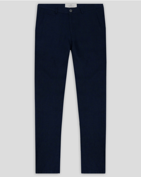 TROUSERS SLIM FIT LINEN