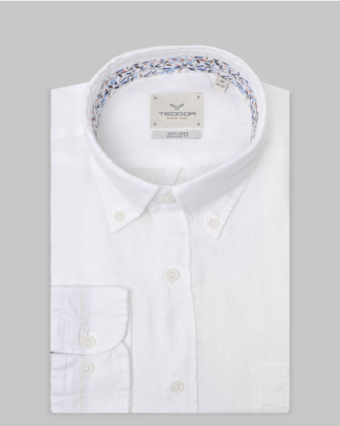 SHIRT REGULAR FIT LINEN