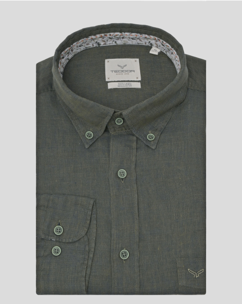 SHIRT REGULAR FIT LINEN