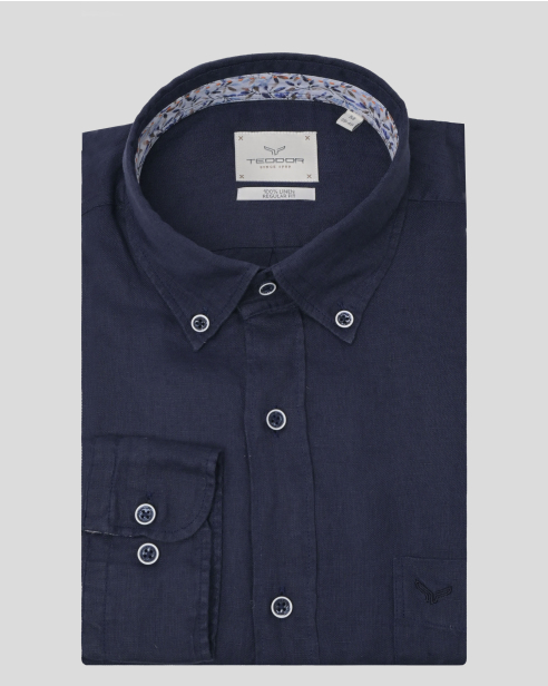 SHIRT REGULAR FIT LINEN