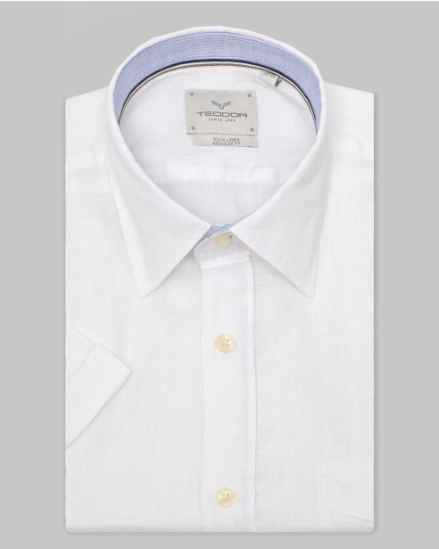 SHIRT REGULAR FIT LINEN