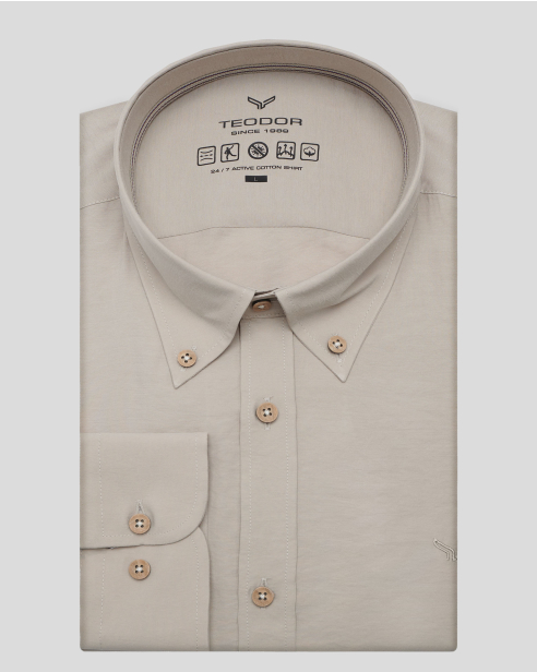 SHIRT SLIM FIT MODAL