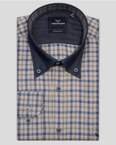 SHIRT REGULAR FIT COTTON