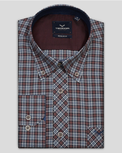 SHIRT REGULAR FIT COTTON