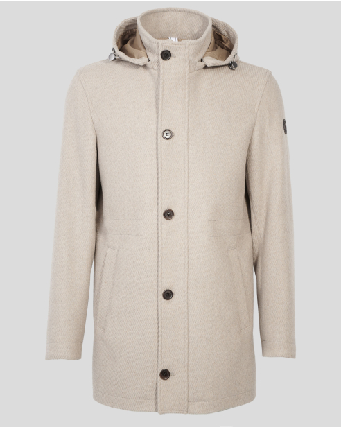 COAT COMFORT FIT WOOL