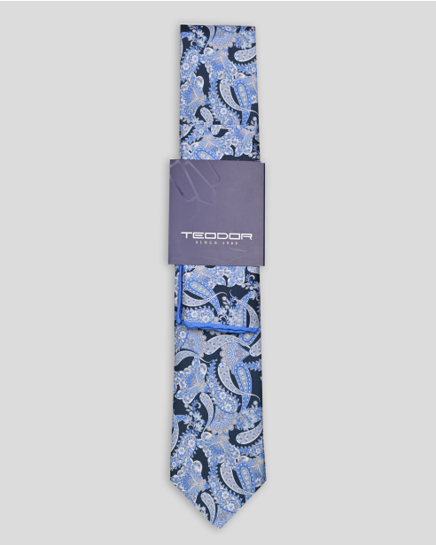TIE AND POCKET SQUARE TECHNICAL TEXTILE